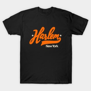 Vintage Harlem New York - Retro Harlem Logo - Harlem Shirt T-Shirt